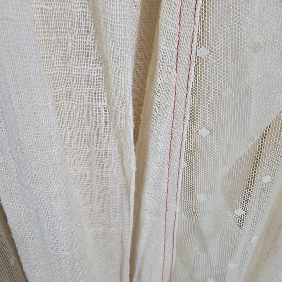 Boho Jane Cream Tassel Maxi Dress Size S - Picture 14 of 16